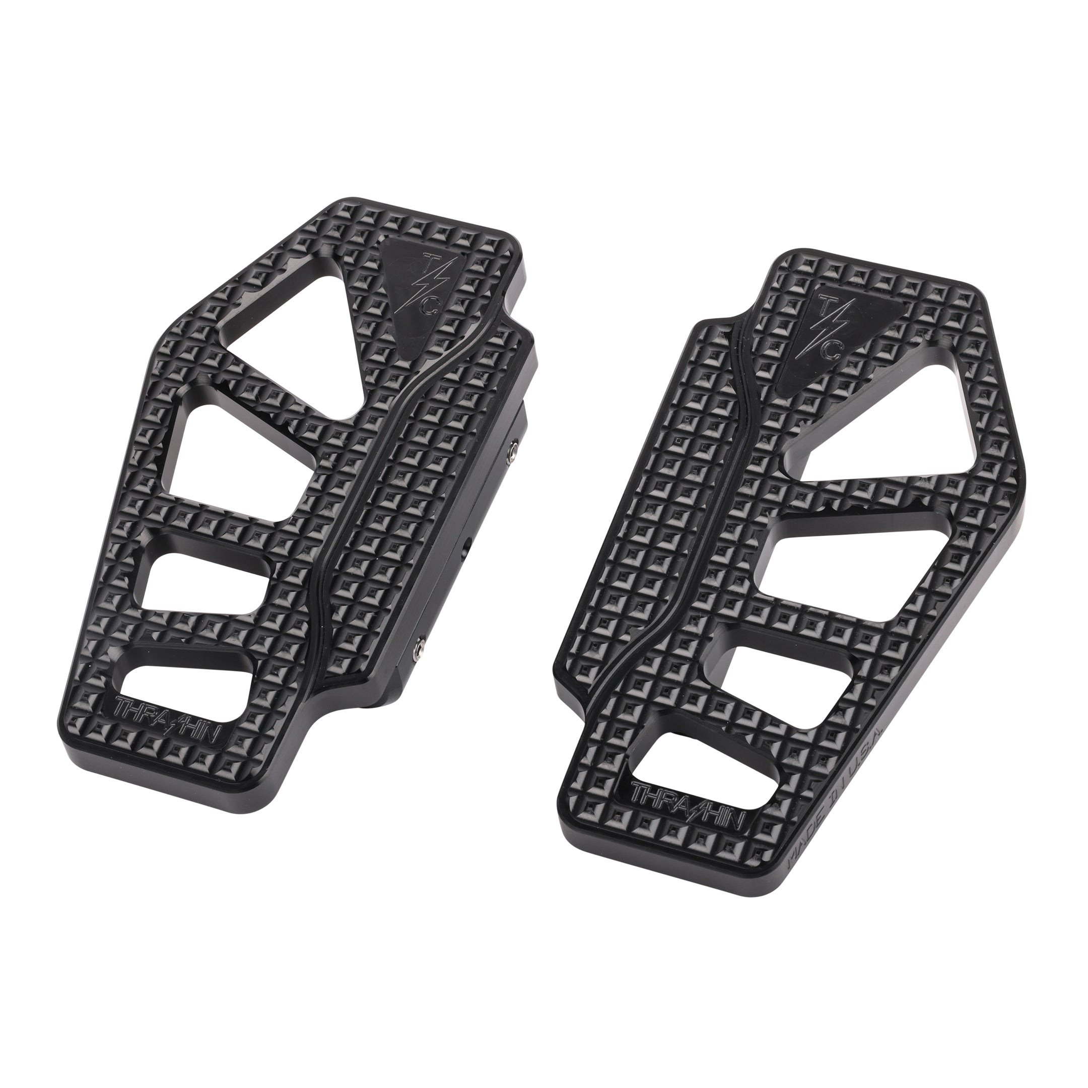 Apex - Bagger Passenger Floorboards - Black – Thrashin Supply