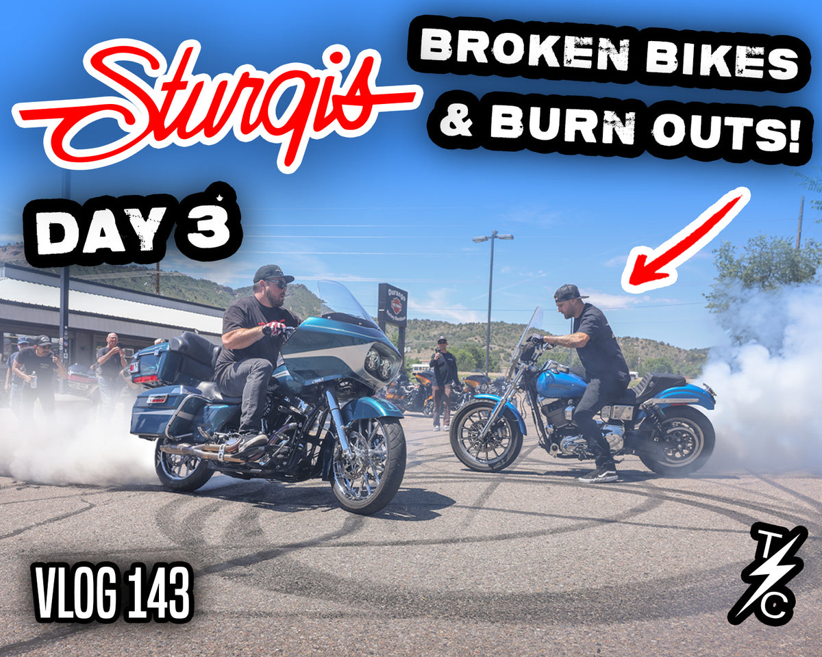 Broken Bikes & Burnouts! | Sturgis 2024 Day 3