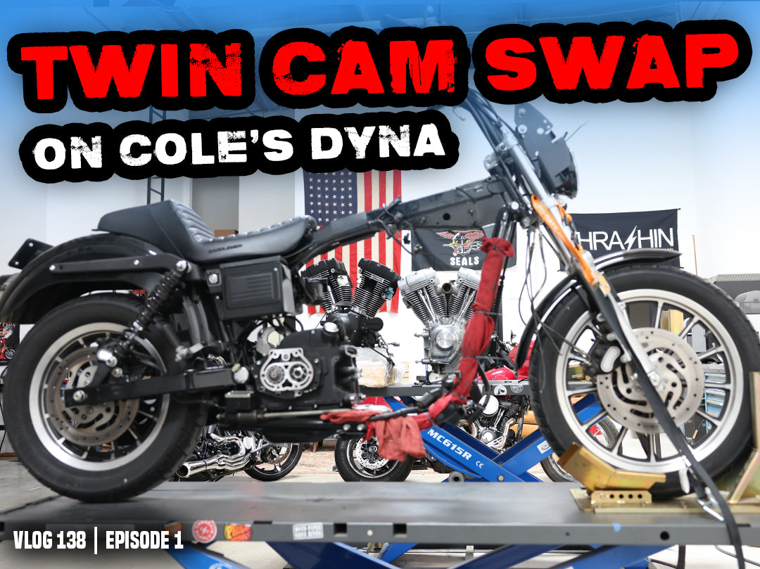 Twin Cam Swap On Cole's Dyna! | Episode 1 - Vlog 138