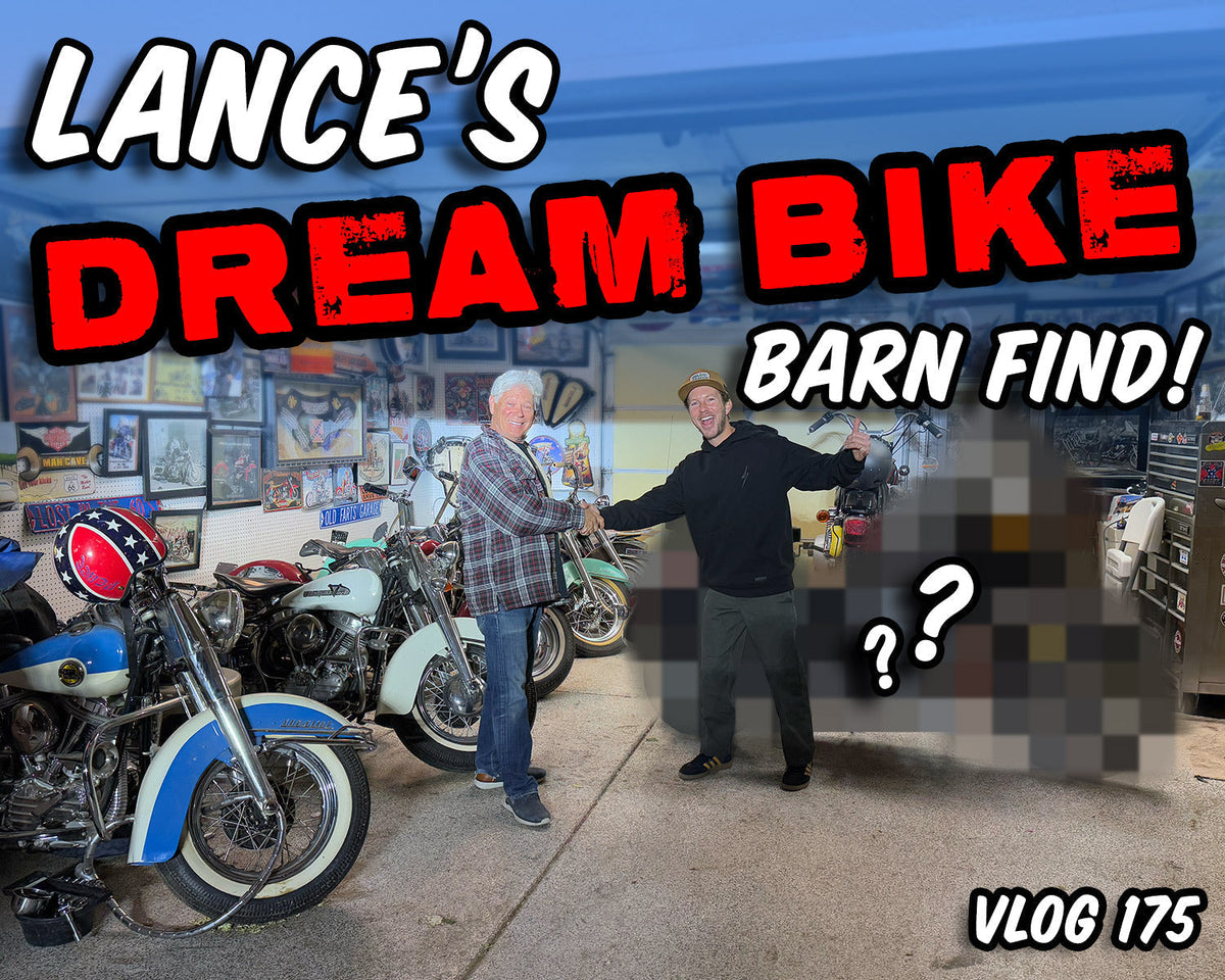 We Found Lance's Dream Bike! (Harley-Davidson BARN FIND!) - Vlog 175