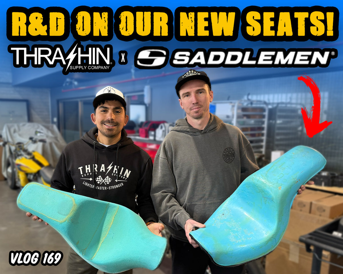 R&D On Our New Seats With Saddlemen! - Vlog 169