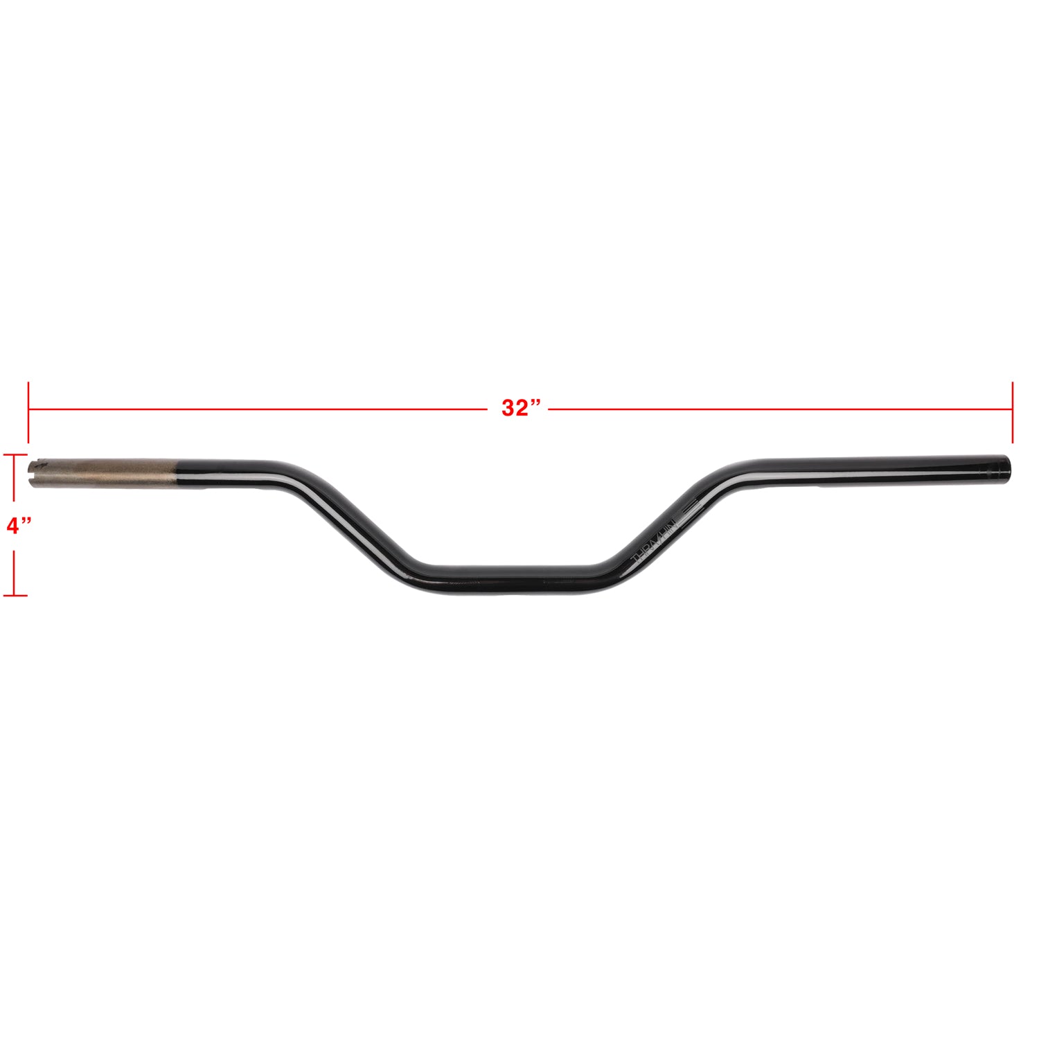 Aggressive Mid Bend Bar - Black – Thrashin Supply