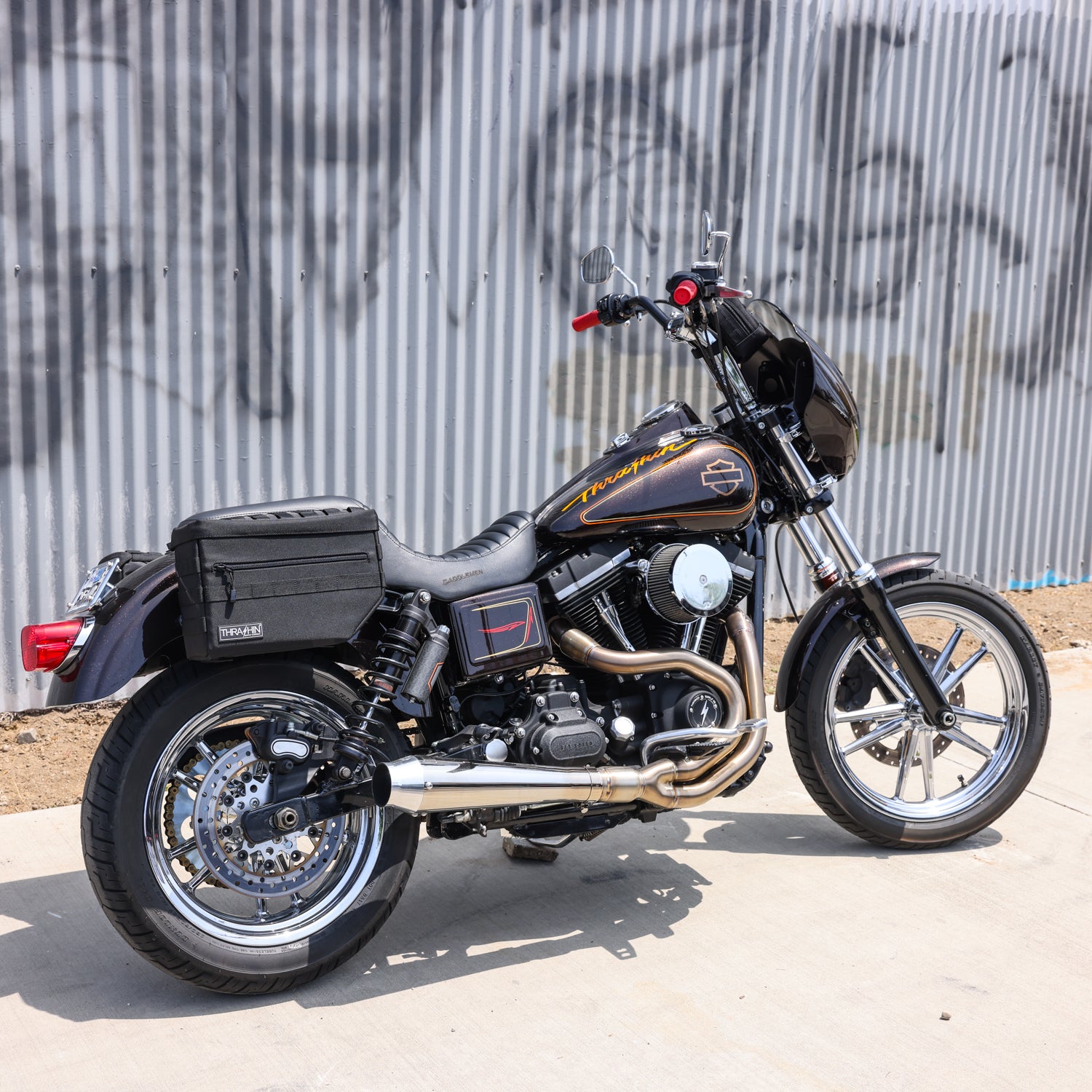 Harley low rider discount saddlebags