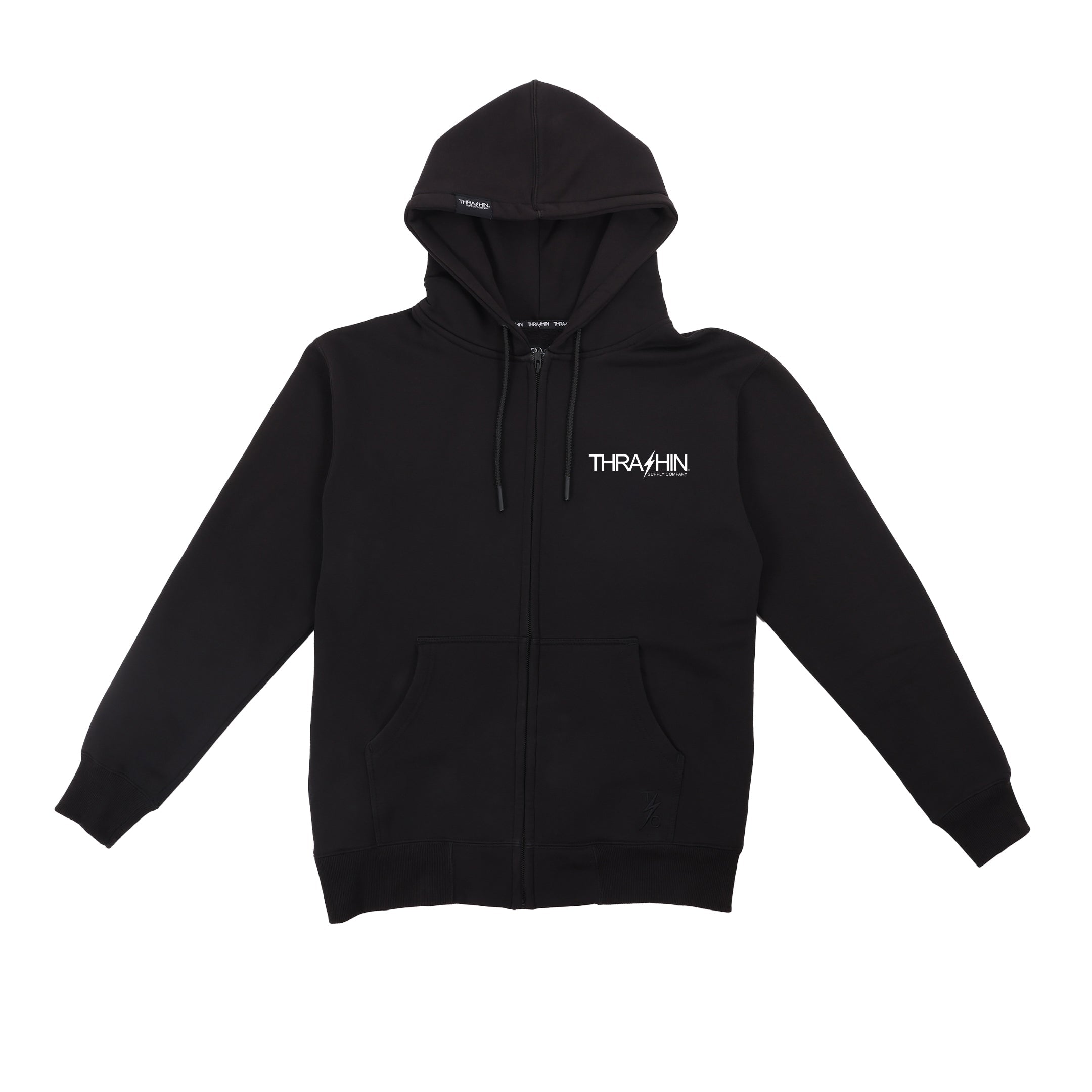 Thrasher zip up hoodie hot sale