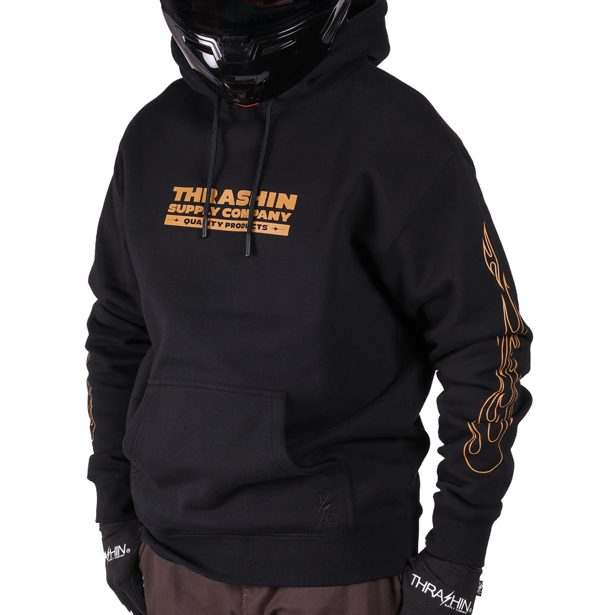 Dice Pull-Over Hoodie - Black