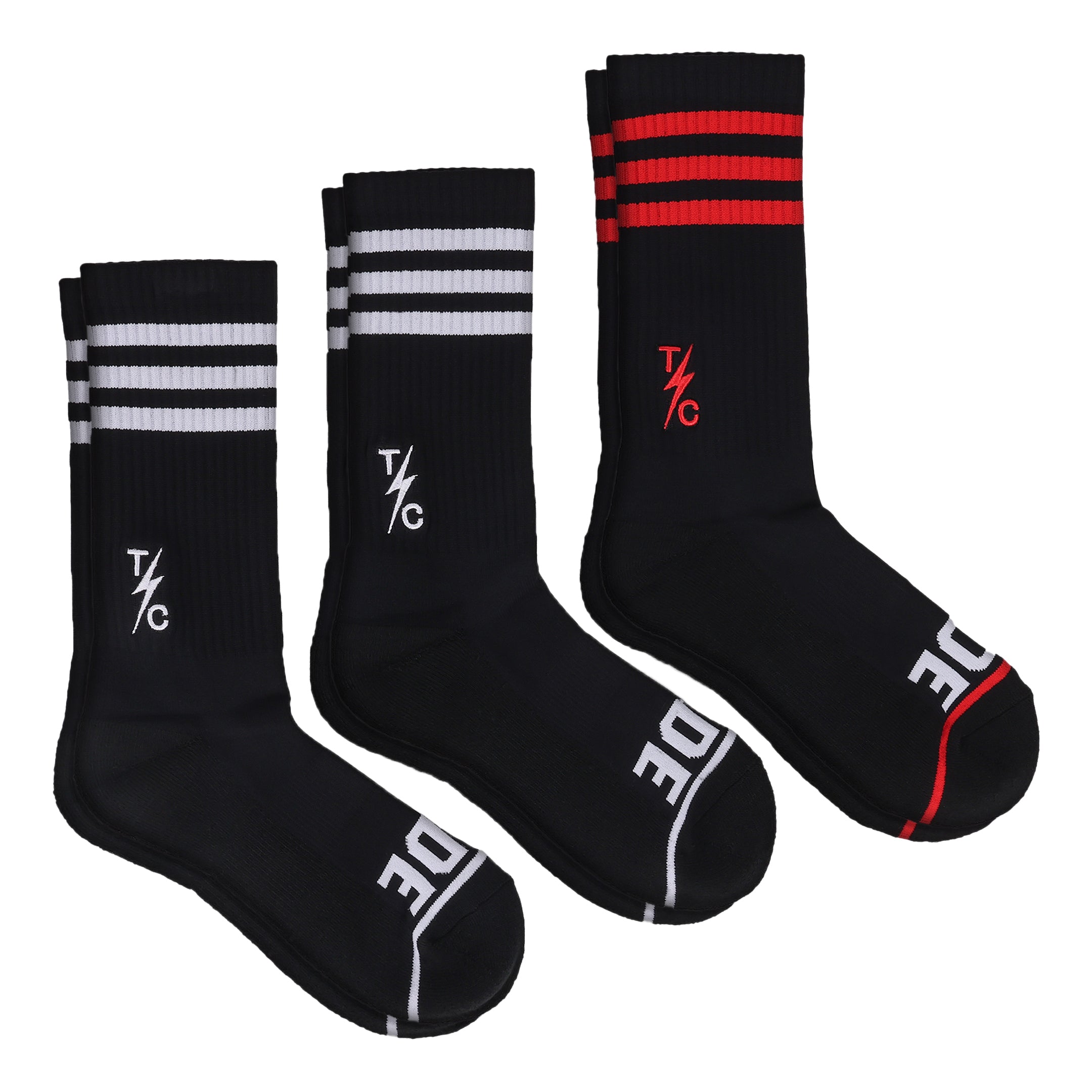 Pack Of 5 Socks - Black