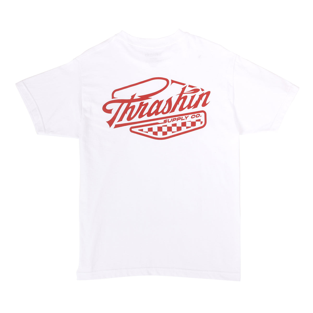 Script Tee - White