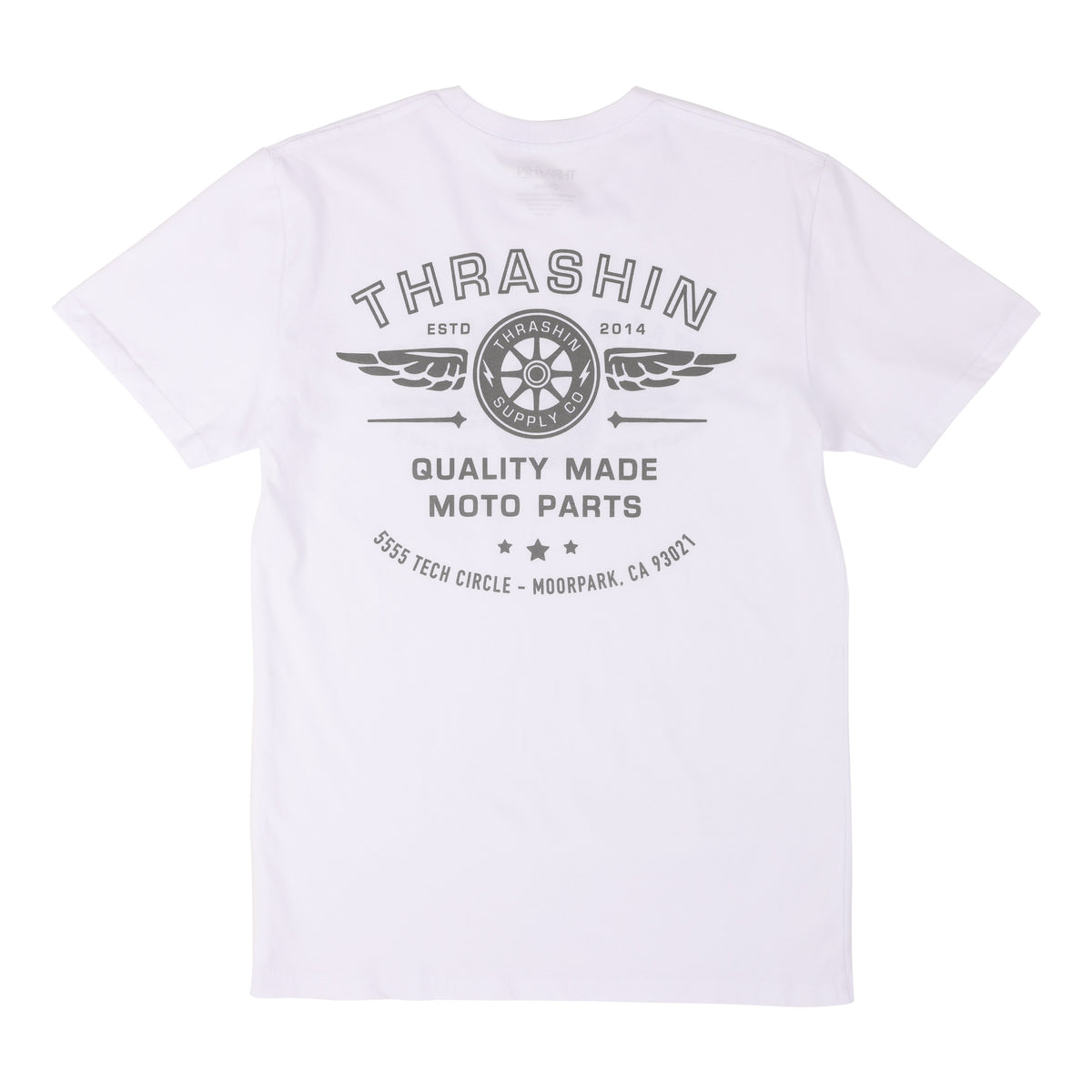 Winged Tee - Premium - White