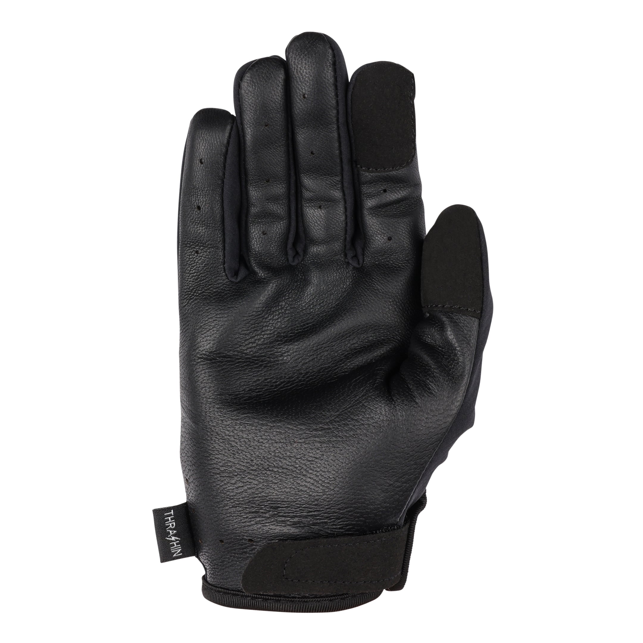 Thrashin Supply Stealth Windbreaker Motorcycle Gloves - Black