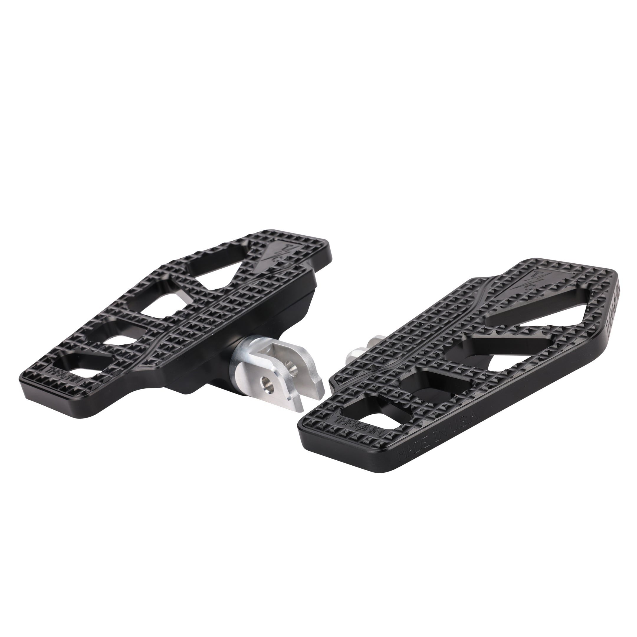 Apex Mini Floorboards - Black - Dyna, Sportster, FXR, Softail – Thrashin  Supply