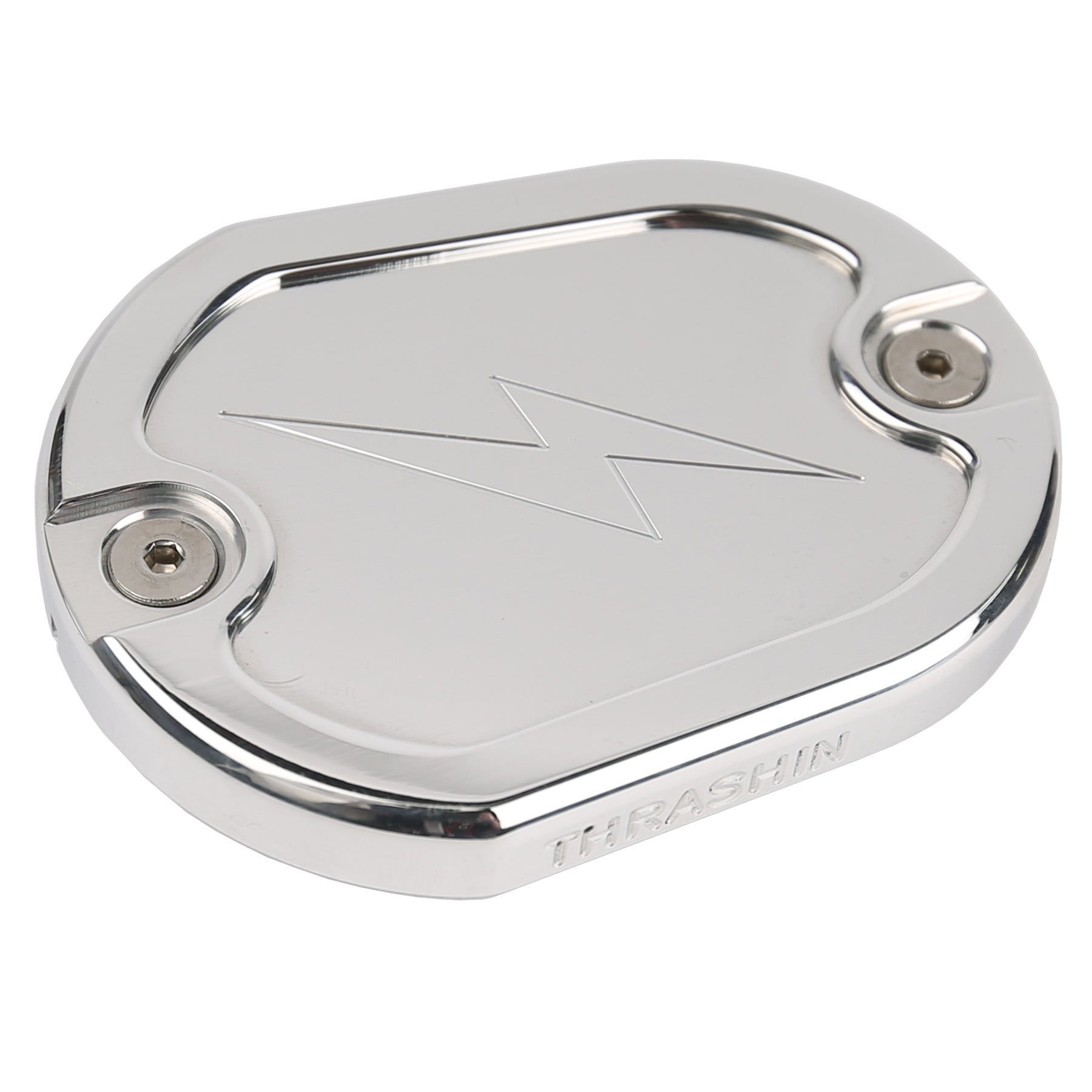 Polished Dished Front Brake Reservoir Cap Sportster Thrashin Supply